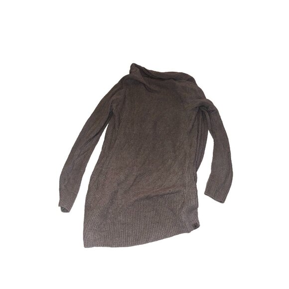 Barefoot Dreams Cozychic Lite Knit Open Cardigan Sweater Size Small Gray Pockets - Picture 3 of 3